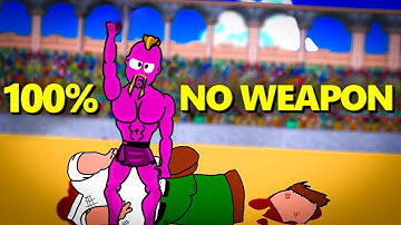 Can You Beat Swords and Sandals WITHOUT Weapons?