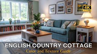 How to Create an Authentic English Country Cottage Look: Color and Texture Guide