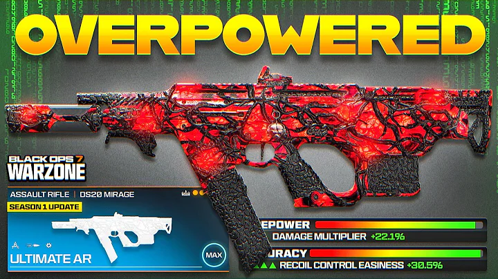 this *NEW* NO RECOIL AR is the BEST LONG RANGE META in BO7 WARZONE! (Best Meta Loadout for COD WZ)