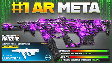 the *NEW* #1 BEST AR META LOADOUT for BO7 WARZONE! (Best Assault Rifle Class in COD WZ S1)