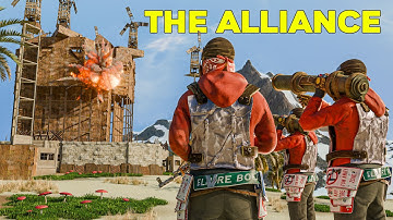 Rust - We got ONLINED by the BIGGEST ALLIANCE!