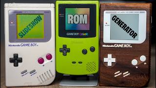 Create a Game Boy Slideshow ROM in under a minute