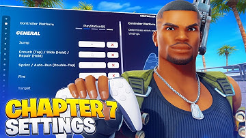 *NEW* Broken Controller SETTINGS + Sensitivity For Chapter 7 (0 Delay Settings)