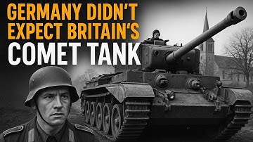 Duitsland had niet verwacht dat de Britse Comet-tank, een goed ontwikkelde en veel sterkere kruis...