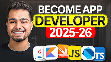 Become a Mobile App Developer - Complete Roadmap (Zero to PRO)