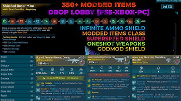 Borderlands 4 Modded Drop Weapons, Repkits, Grenade, Item Class, Shield, Enhancement