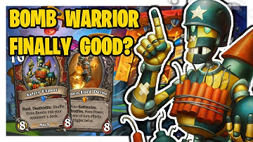 Does Deios BREAK Bomb Warrior?!? Arcoss the Timeways Hearthstone Warrior Deck
