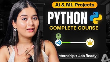 Python Full Course 2026 | Beginner to Advanced with AI & Machine Learning | Saumya Singh