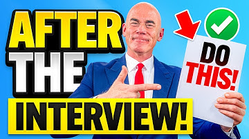 JOB INTERVIEW FOLLOW-UP & CLOSING! (What to Say + Signs You Did Well!) PASS YOUR INTERVIEW!