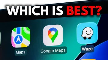 Apple Maps vs Google Maps vs Waze op CarPlay!