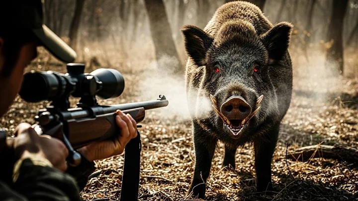 100 Wild Boars Taken Down in Minutes | Texas Farmer’s Crazy Hog Control Battle
