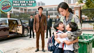 CEO’s Two Kids Hug Poor Trash-Sweeping Girl Calling 'Mom', Turns Out She’s The CEO’s Long-Lost Wife