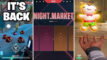 Night Market Returns & Snowball Fight is LIVE! | VALORANT