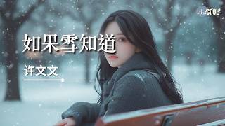 许文文 - 如果雪知道「如果大雪知道我还在想着你」【🎧AI高质音乐/拼音歌词 Eng Lyrics】