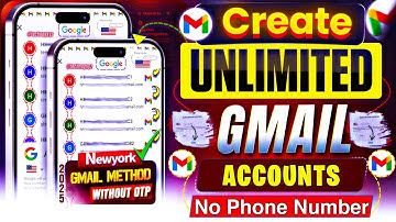 Unlimited Gmail Account Without Phone Verification | Unlimited Gmail Create Method 2025 Create Gmail