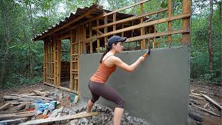 Wanita Ini Membangun Rumah Impian di Hutan dalam 90 Hari | Awal Sampai Akhir by @LýPhúcVy