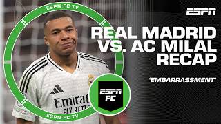 'They're an EMBARRASSMENT' 😳 - Craig Burley GOES OFF on Real Madrid after loss to AC Milan | ESPN FC