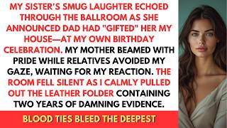 My Sister Laughed While Taking My House At My Birthday Celebration — Until I Unveiled...