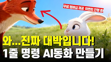 [구독자 이용권 이벤트] AI동화 영상만들고 해외 노출하는 방법 I MagicLight AI, Gemini 3.0