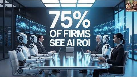 Wharton ontdekt dat AI voor 75% van de bedrijven een positief rendement op de investering oplevert