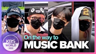 [4K] ENHYPEN, CRAVITY, ILLIT, X-UNIT, fromis_9, VVUP, KickFlip | On the way to music bank 250627