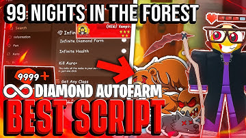 99 Nights in the Forest Script 🌲 NO KEY – Auto Farm Diamonds, Infinite Coins & Saplings Updated 2025