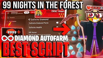 99 Nights in the Forest Script 🌲 NO KEY – Auto Farm Diamonds, Infinite Coins & Saplings Updated 2025