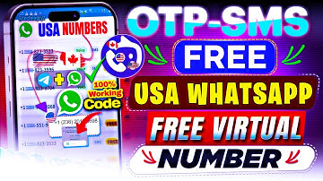 Get FREE Virtual Number For WhatsApp, Telegram & Gmail Verification | Unlimited Temp Numbers