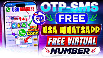 Get FREE Virtual Number For WhatsApp, Telegram & Gmail Verification | Unlimited Temp Numbers
