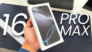 iPhone 16 Pro Max - Unboxing & Setup! 📦📲