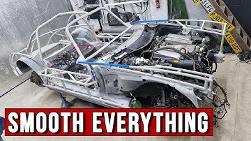 300SL Gullwing Update: Roll Cage and Engine Bay Transformation