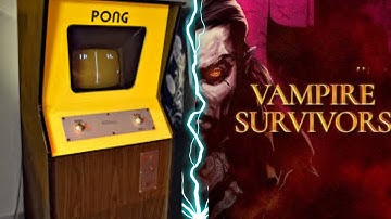 Vampire Survivors + Pong =?!?!