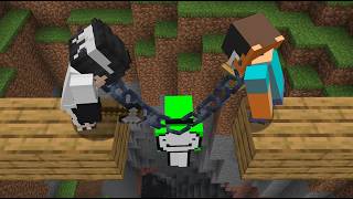 Minecraft, But We're Chained Together