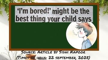 Boredom Fuels Creativity*