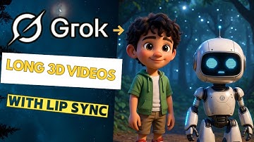 How to Make 3D AI Talking Animations with Grok (100% FREE, Perfect Lip Sync)