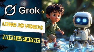 How to Make 3D AI Talking Animations with Grok (100% FREE, Perfect Lip Sync)