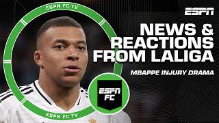 LALIGA REACTION: Barca DOMINATES 🔥 Real Madrid REPLACING Carvajal?   Kylian Mbappe drama 👀 | ESPN FC