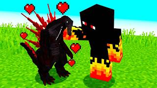 Athos Adopted GODZILLA BLOODBATH in Minecraft