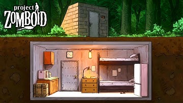 Project Zomboid, But I Live in an Abandoned Bunker