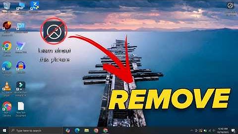 How to Remove "Learn About This Picture" Icon in Windows 10/11 | Kasy remove karen