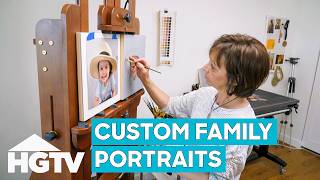 Rico Commissions Family Portraits After Rebuilding Entire Home | Rico To The Rescue