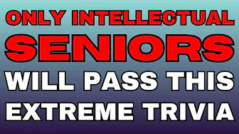 If You Get 15 Correct You Are a GENIUS! TOUGH GK TRIVIA