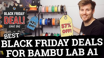Top MUST-BUY Black Friday Deals for Your Bambu Lab A1 (57% OFF - Best Deals Of 2025!)