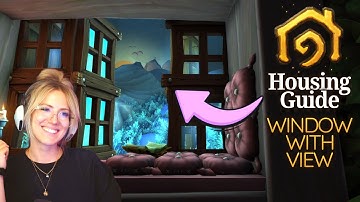 Create Real Windows & Mountain View In WoW Housing!