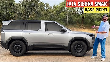 TATA SIERRA BASE MODEL is Here - 11.49 Lakh MOST VFM ? Tata Sierra Smart Review