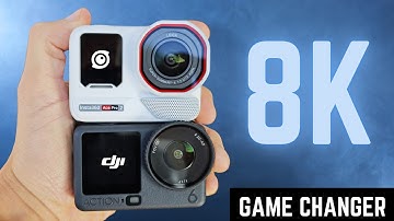 DJI Action 6 vs Insta360 Ace Pro 2: Major 8K Upgrade for DJI!