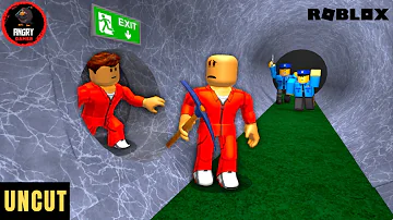 EPIC PRISON BREAKOUT!  [ROBLOX OBBY] - UNCUT