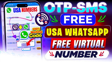 Get FREE Virtual Number For WhatsApp, Telegram & Gmail Verification | Unlimited Temp Numbers