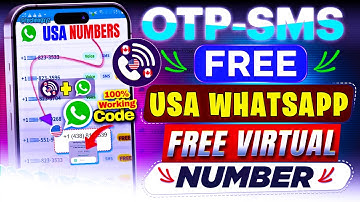 Get FREE Virtual Number For WhatsApp, Telegram & Gmail Verification | Unlimited Temp Numbers