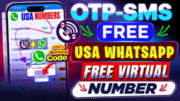 Get FREE Virtual Number For WhatsApp, Telegram & Gmail Verification | Unlimited Temp Numbers